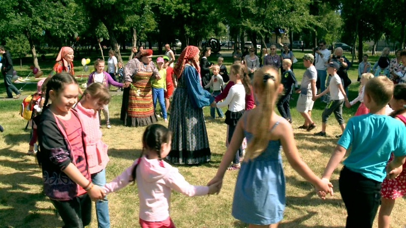 День семьи в парке Перовского